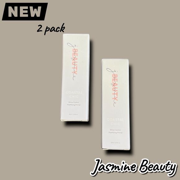 NWT Jasmine Beauty Coastal Chic Shine Control Mattifying Primer – 10ml - Picture 2 of 6